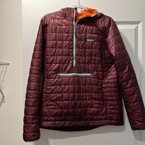 Patagonia Quarter Zip Down Hoody